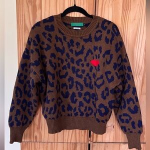 Clare V cotton long sleeve sweater